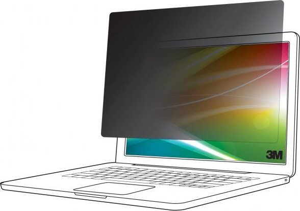 Filtri privatësie 3M Privacy Frameless, për monitor ose laptop, pa kornizë, transparent