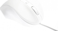 Maus me kabllo Matias PTB Mac M20W, 4 butona, 75 cm, i bardhë