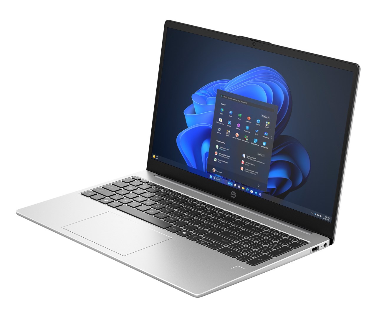 Laptop HP 250R G10, Intel Core 5 120U, 15.6", 16GB DDR4, 512GB SSD, Intel Graphics, i hirtë