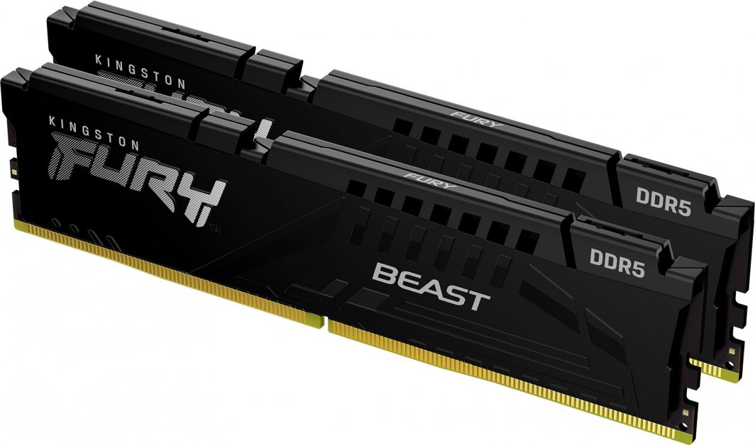 Memorie Kingston Fury Beast, DDR5, 16 GB, 5600 MHz, CL36, KF556C36BBEK2-16