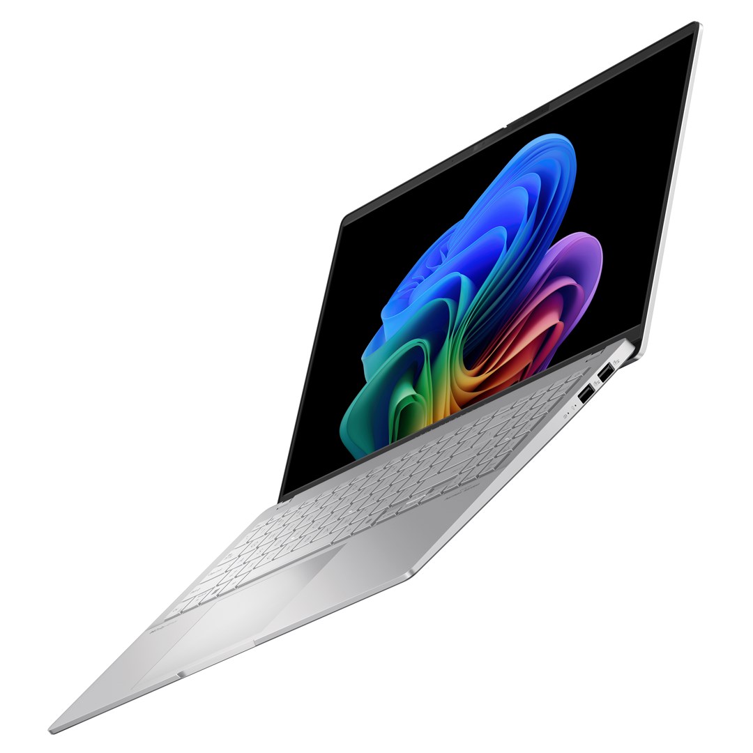 Laptop ASUS Vivobook S, 15.6", Qualcomm Snapdragon X1E-78-100, 32 GB RAM, 1 TB SSD, i argjendtë