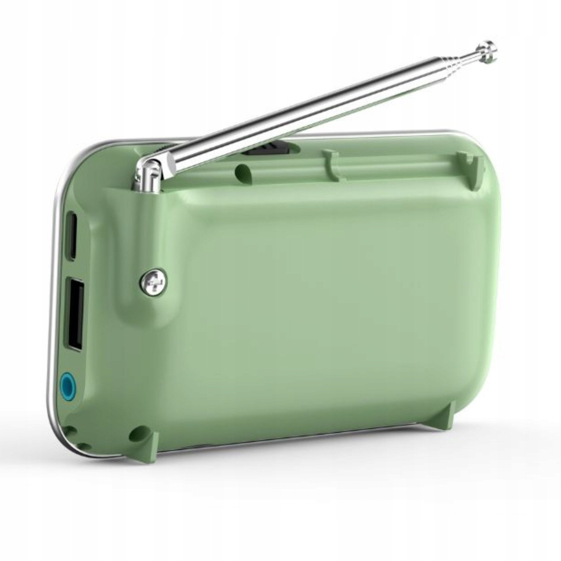 Radio portative Akai APR-500, Bluetooth 5.3, USB, jeshile