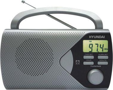Radio Hyundai PR200S, FM/AM, 230V/50Hz, LCD, e hirtë Radio Hyundai PR200S, FM/AM, 230V/50Hz, LCD, e hirtë