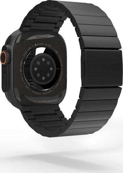 Rrip ore Mobile Origin Titanium Band, për Apple Watch 49mm 45mm 44mm 42mm, titan, i zi