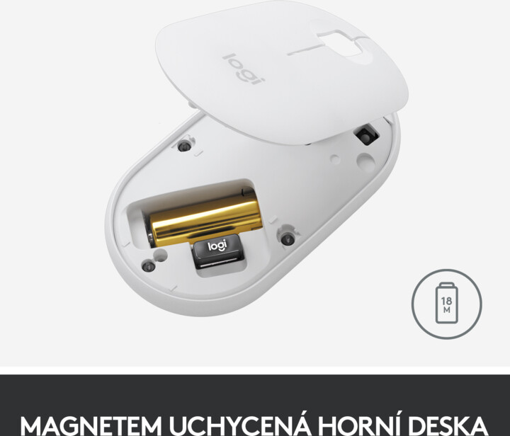 Maus Logitech M350, i bardhë
