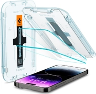 Xham mbrojtës Spigen për Apple iPhone 14 Pro, tempered glass, set 2 copë, transparent