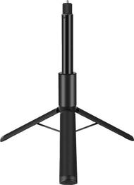 Shkop selfie me tripod Puluz, për Insta360 X4 X3, 122 cm, i zi