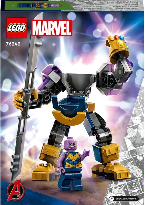 Set LEGO® Marvel 76242 Thanos in robotic armour, 113 pjesë