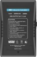 Bateri V-Mount Newell VLB-290W TES, 290Wh, dalje USB dhe D-Tap, e zezë