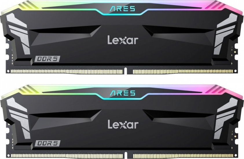Memorie Lexar Ares RGB, DDR5, 32 GB, 6000 MHz, CL30, LD5BU016G-R6000GDLA
