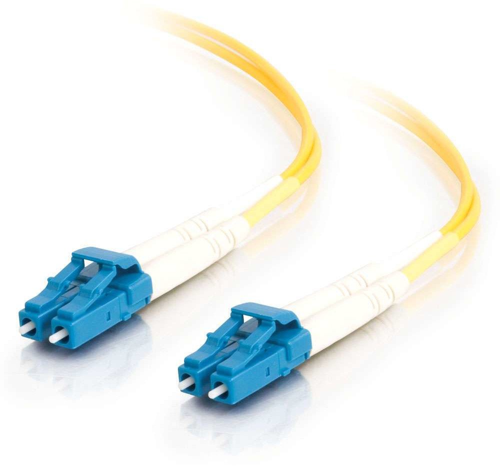 Kabllo fibër optike C2G 85605, LC LC, single mode 9/125, 2m, e verdhë