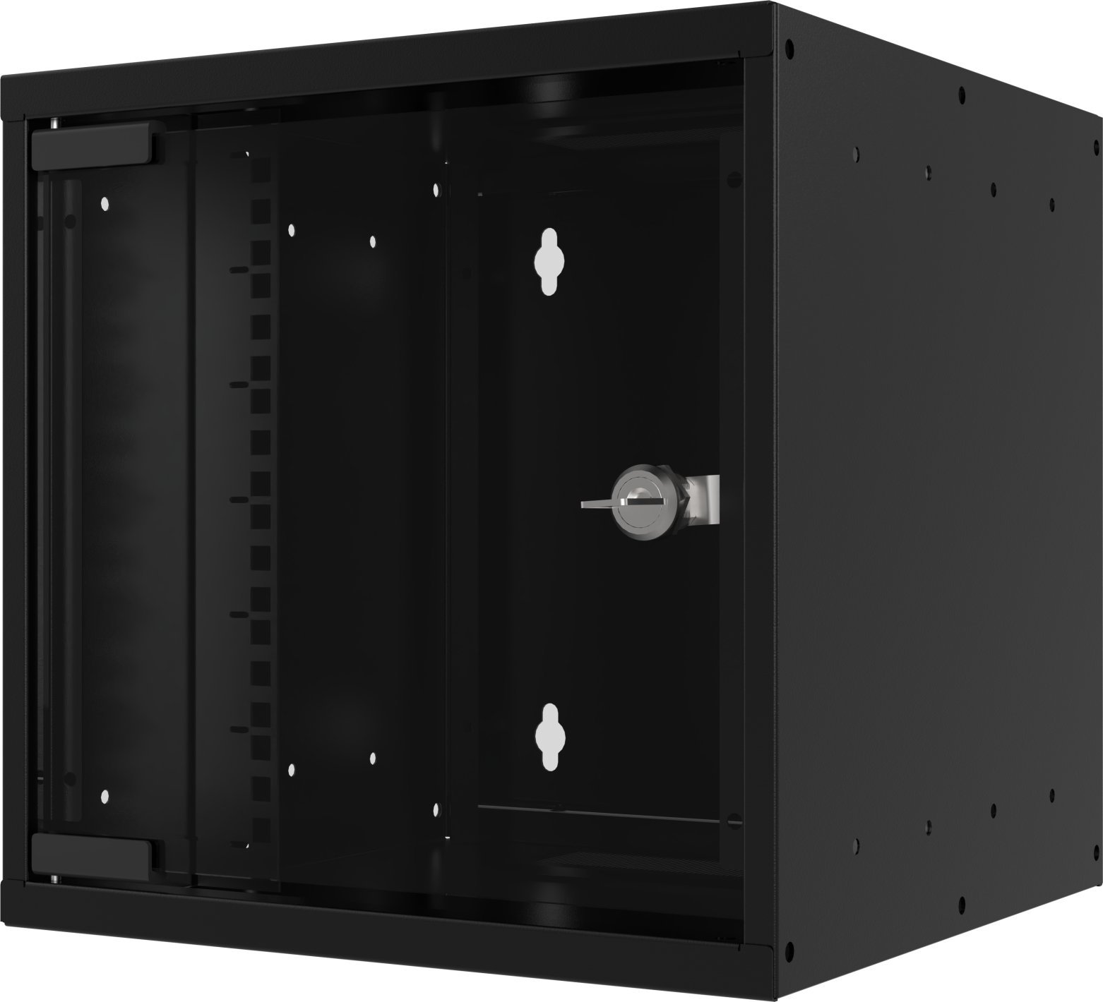 Kabinet muror rrjeti Intellinet 10", 6U, thellësi 300mm, i zi