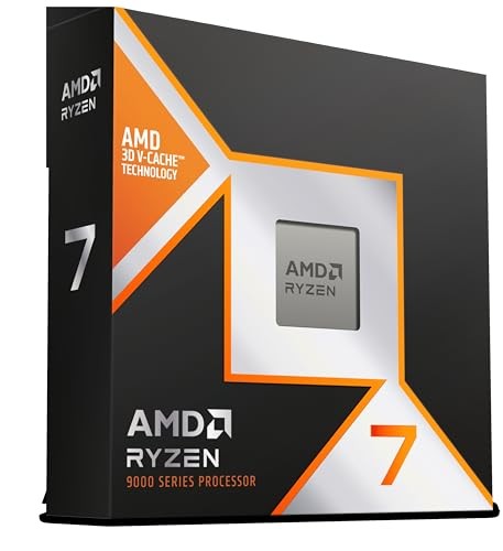 Procesor desktop AMD Ryzen 7 9800X3D, 8 core 16 thread, 5.2 GHz Boost, Socket AM5, argjendtë