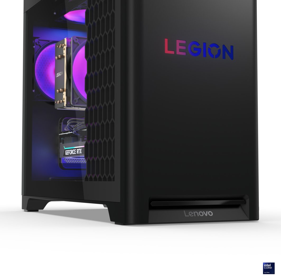 Kompjuter Lenovo Legion T5 30IAX10, Intel Core Ultra 5 225, 32GB RAM, 1TB M.2 PCIe, NVIDIA GeForce RTX 5060 Ti, i zi