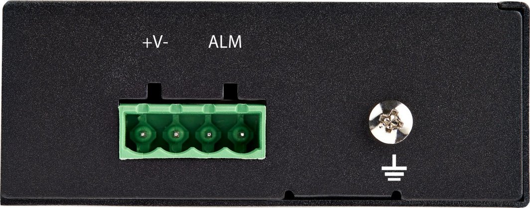 Media konvertues industrial StarTech PoE+, 1x SFP në RJ45 Gigabit, 60W, kompakt