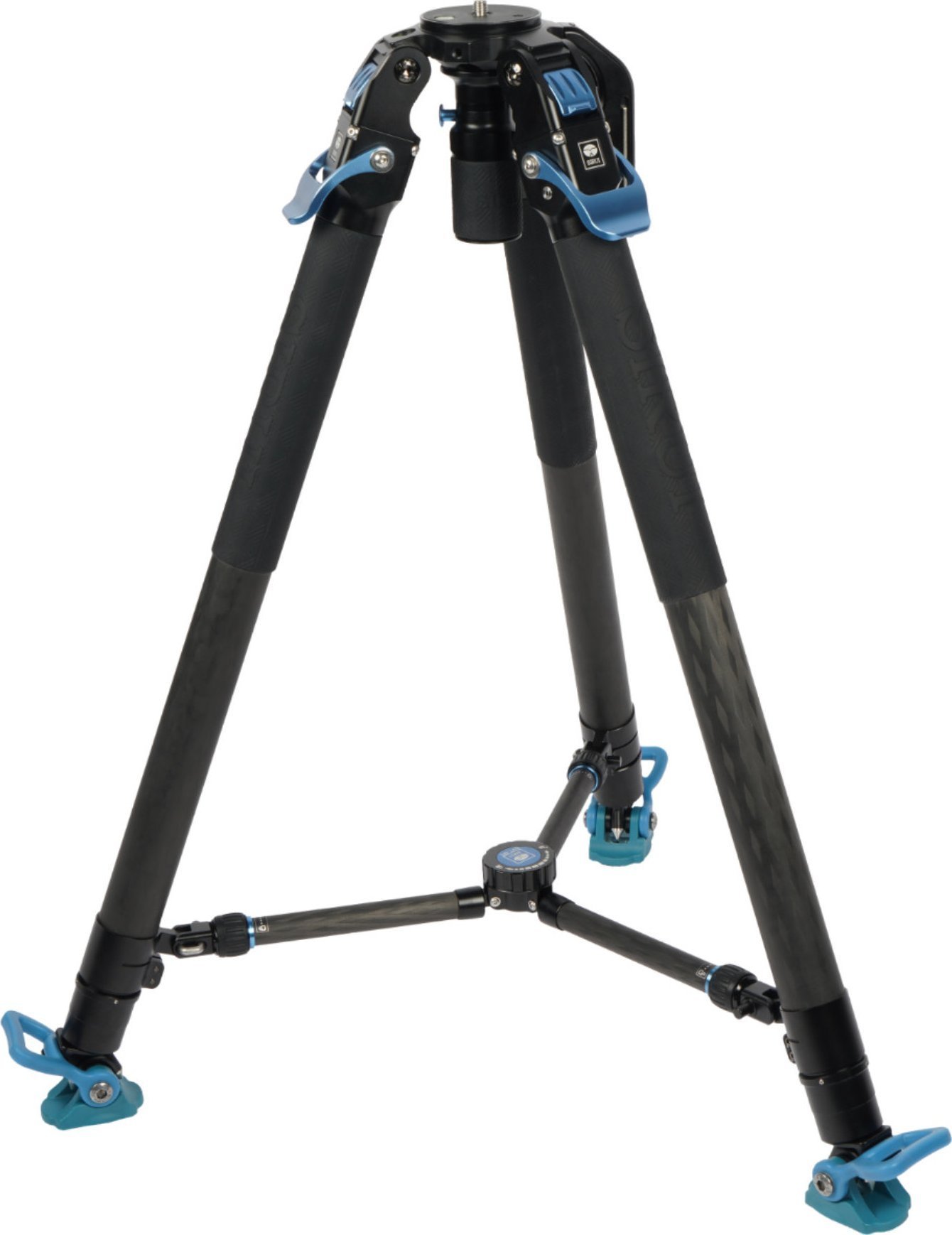 Tripod video profesional Sirui SVT75 Pro Rapid, fibrë karboni, tas 75 mm, i zi