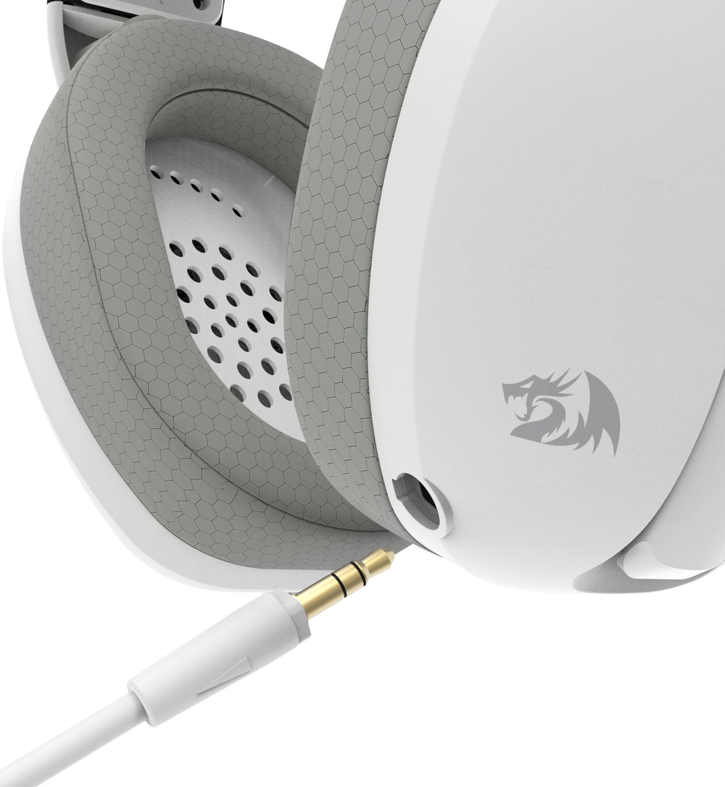 Слушалки гејминг безжични Redragon H848 Ire Pro, 7.1 виртуелни, Bluetooth 5.2, бели