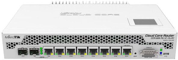 Foto e Router Mikrotik Cloud Core CCR1009