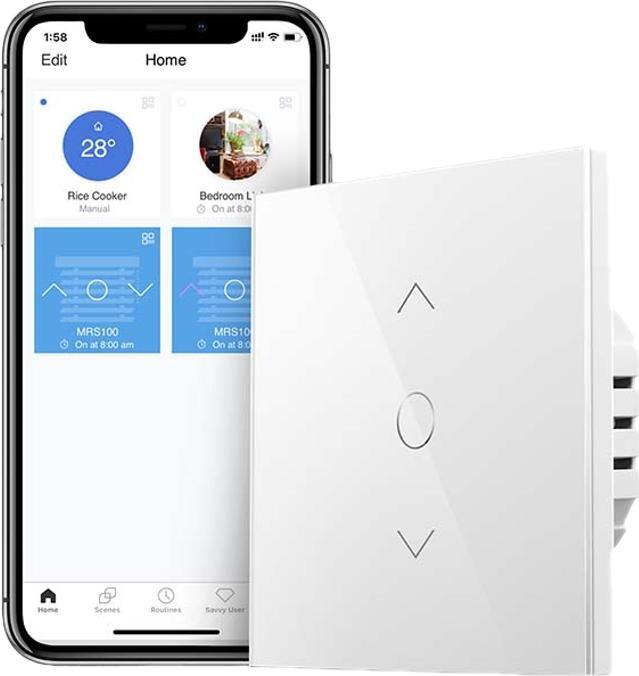 Ndërprerës Meross Smart Wi-Fi Roller Shutter Timer
