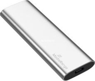 Disk SSD i jashtëm MediaRange MR1101, 240GB, USB-C 3.1, i argjendtë
