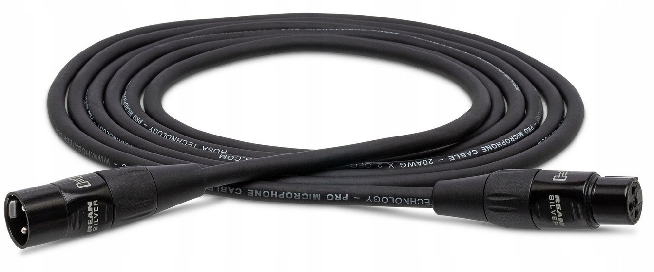 Kabllo mikrofoni Hosa HMIC-020, XLR, 6m, i zi