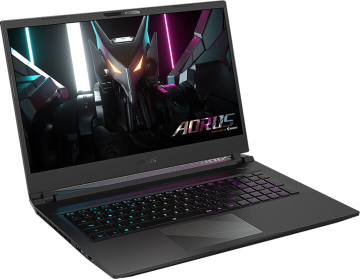Laptop GIGABYTE AORUS 17 (2023), 17.3", Intel Core i7, 16GB RAM, 1TB SSD, NVIDIA GeForce RTX 4070, i zi