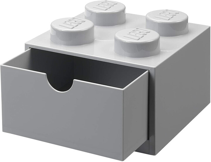 Kuti LEGO, me sirtar, e hirtë