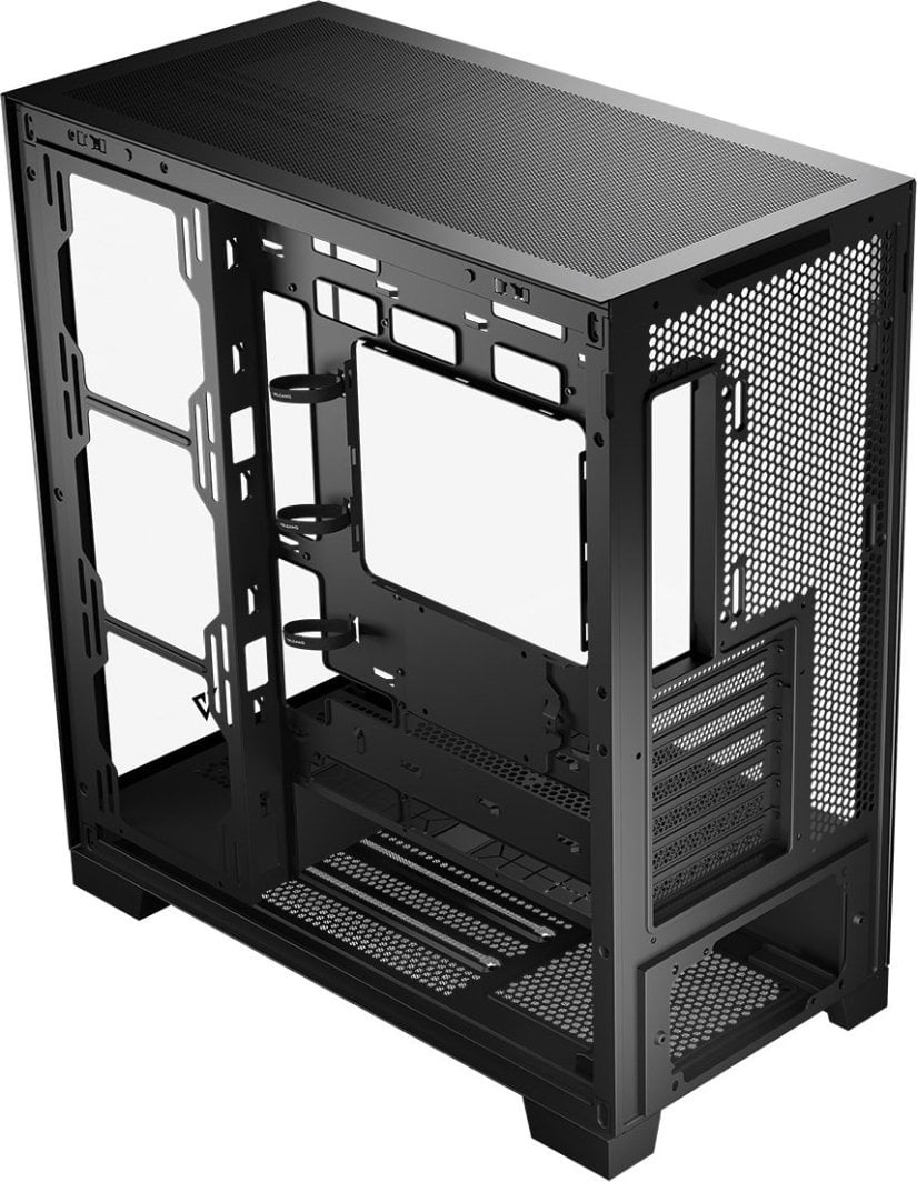 Kasë Modecom Volcano Space MIDI, e zezë, Midi Tower