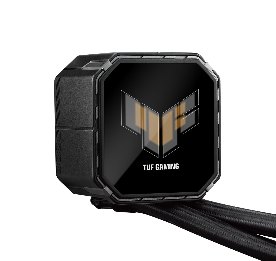 ASUS TUF Gaming LC III 360 ARGB LCD ладилник за вода, 12 см, црн
