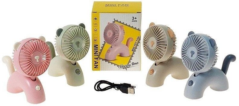 Ventilator USB Era MIX, portë USB, kompakt, shumëngjyrësh