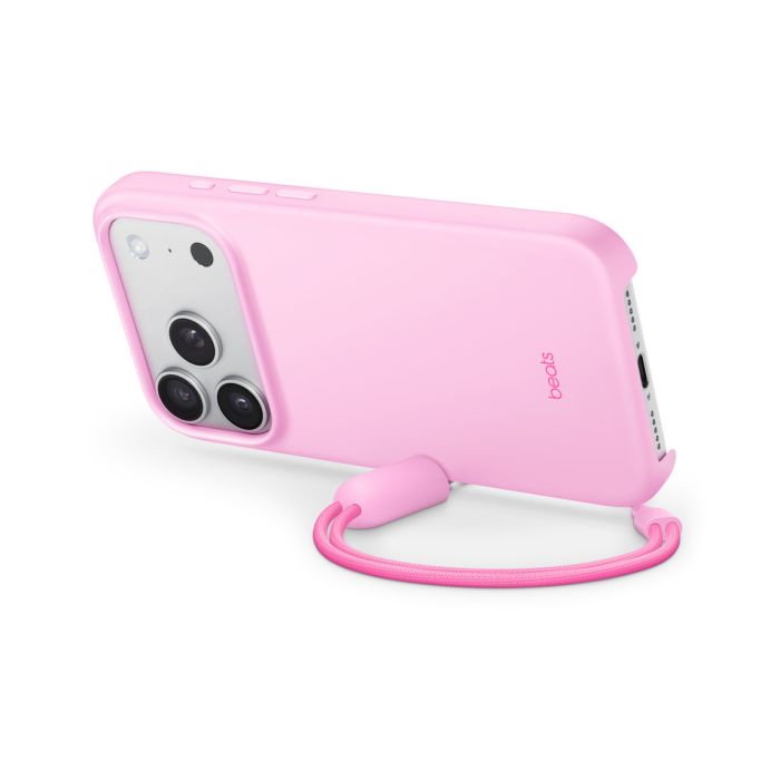 Beats iPhone 17 Pro Kickstand Case with MagSafe and Camera Control, Pebble Pink
