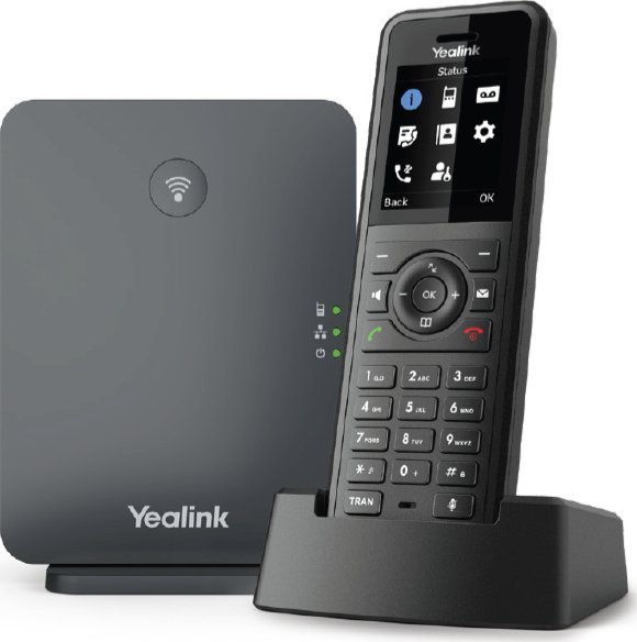 Sistem telefoni DECT IP Yealink W77P, 20 linja, IP54, i zi