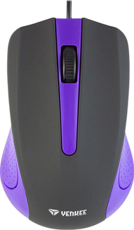 Maus Yenkee YMS, me kabllo, USB, i zi dhe vjollcë