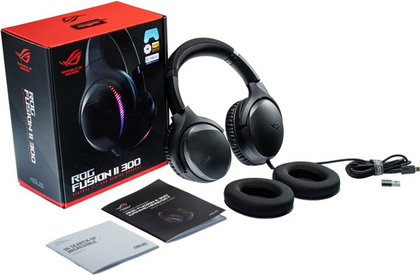 Kufje ASUS ROG Fusion II 300, të zeza