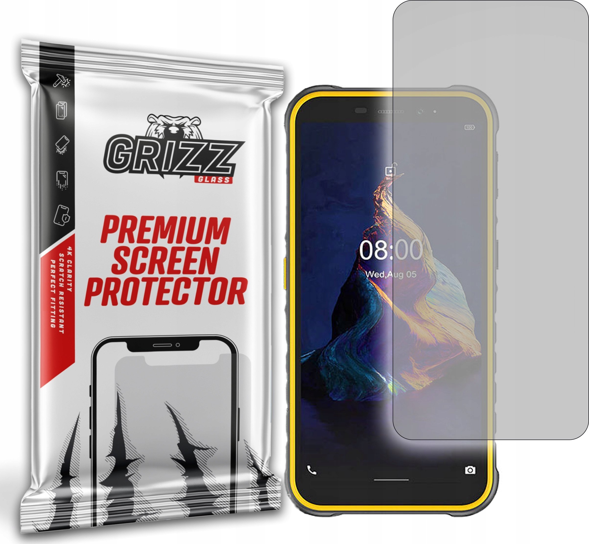 Мати заштитна фолија GrizzGlass PaperScreen за Ulefone Armor X8, анти рефлекс, транспарентна
