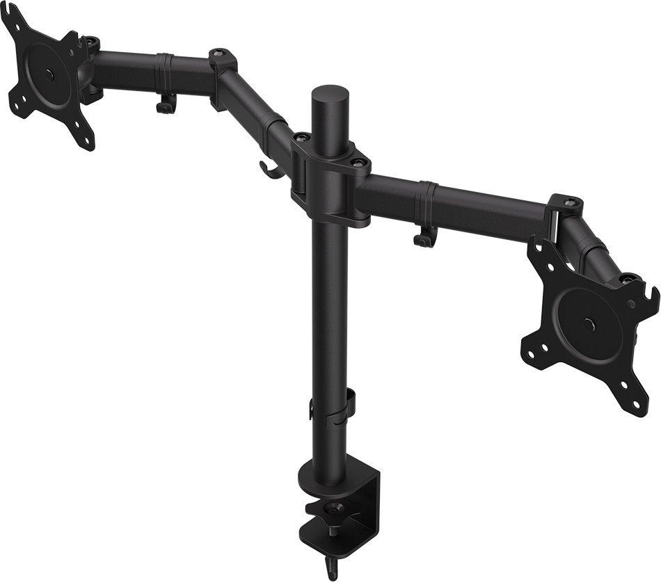 Mbajtëse tavoline Endorfy Atlas Double për 2 monitorë, 27", e zezë