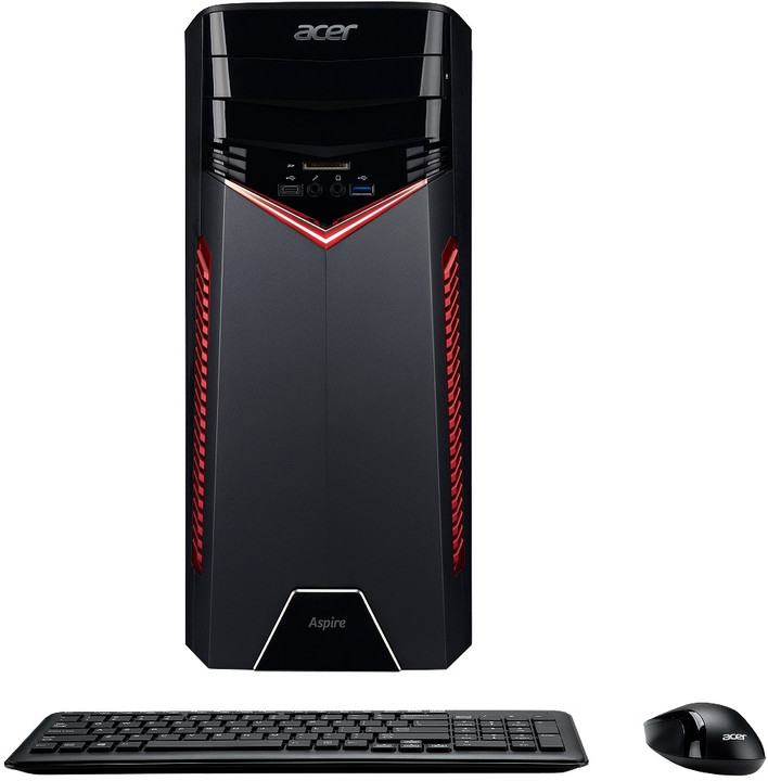 Kompjuter ACER Aspire (AGX-781), i7, 16GB, 128GB SSD + 2TB, NV GTX1060 3GB, i zi