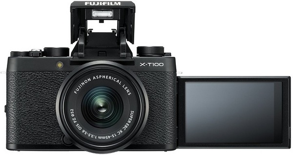Fujifilm X-T100 + XC15-45mm F3.5-5.6 OIS PZ, црна