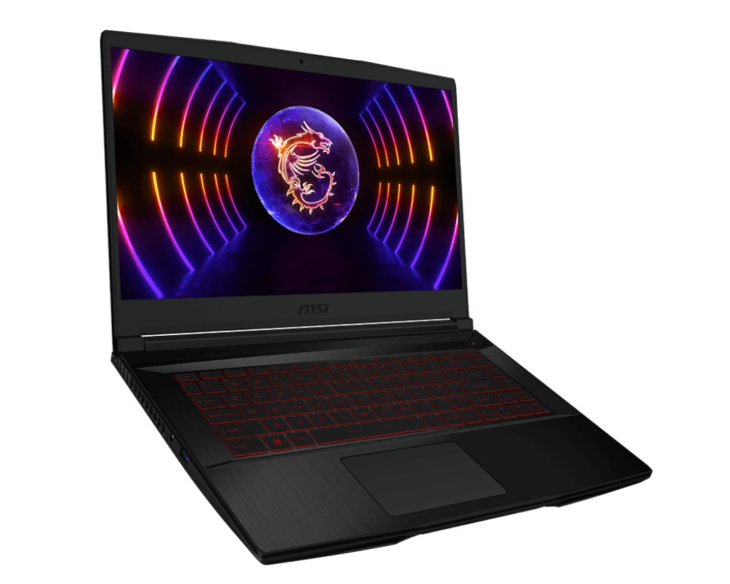Laptop MSI Gaming Thin GF63 12UDX-1045XPL i5-12450H 15.6", 8GB RAM, 512GB SSD, NVIDIA GeForce RTX 3050, Wi-Fi 6, i zi