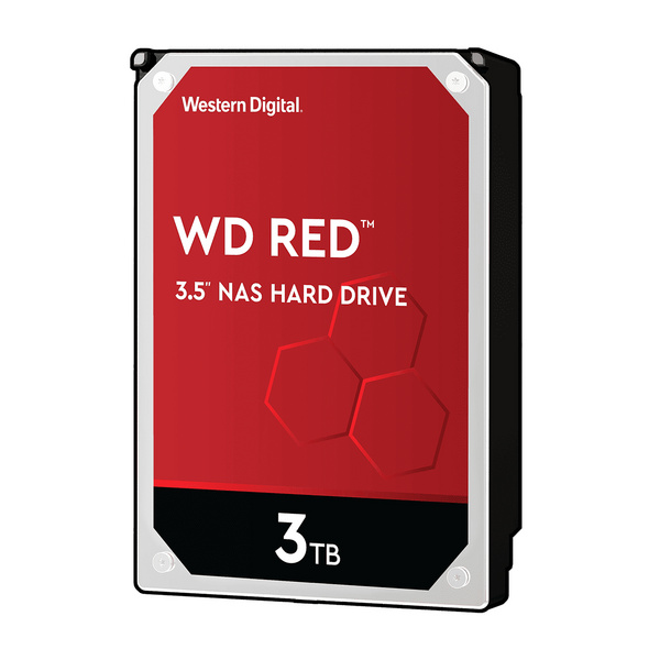Hard Disk Western Digital Red 3 TB, 3.5", 5400 rpm, 256 MB Cache, i kuq