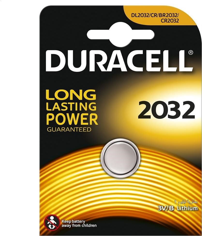 Батерија Duracell CR2032, 5 парчиња
