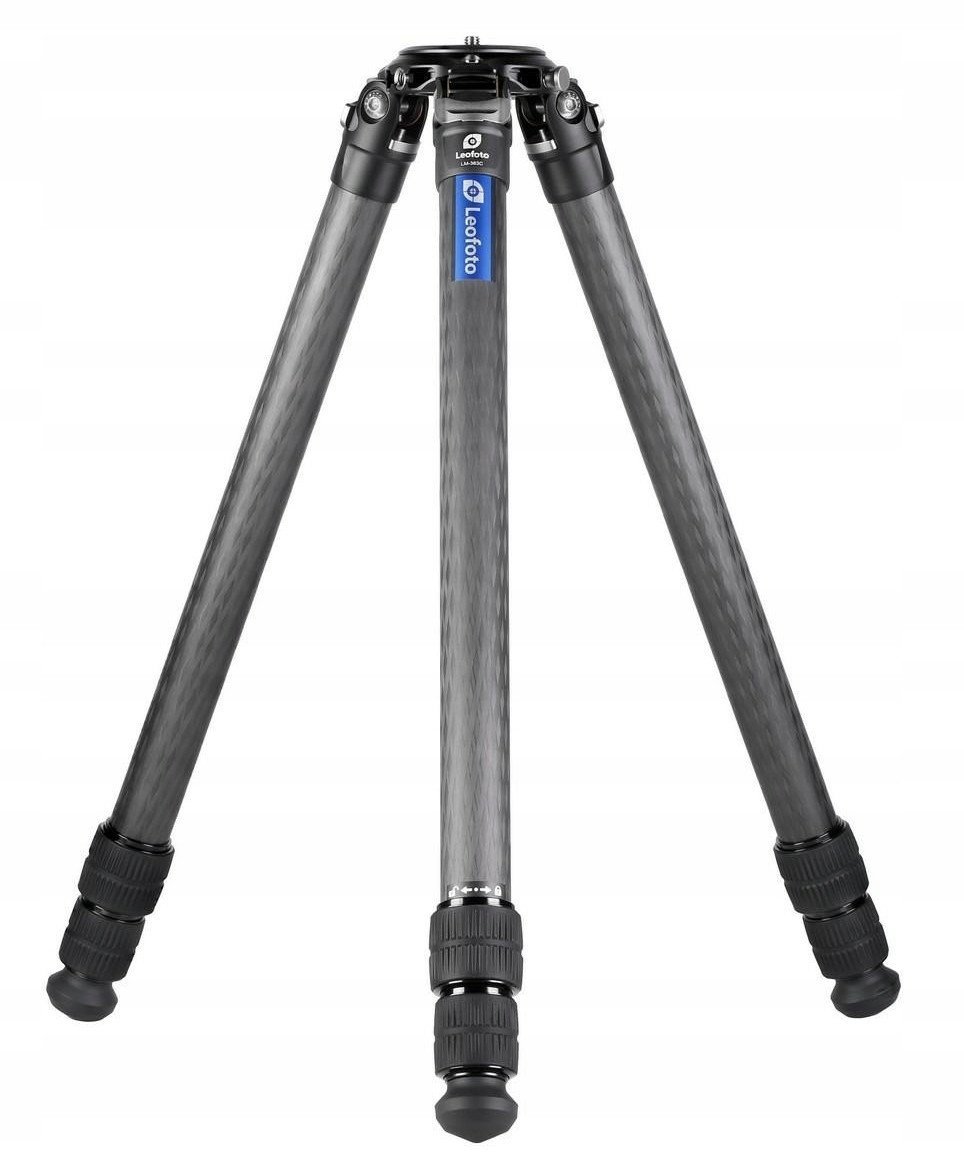 Tripod Leofoto LM-363C Summit, fibra karboni, kupë video 75mm, me çantë