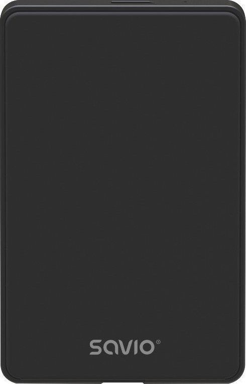 Kuti e jashtme SAVIO AK-73, 2.5" HDD SSD, USB 2.0, e zezë
