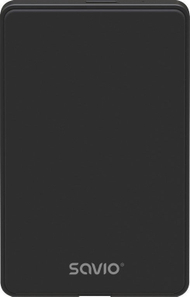 Kuti e jashtme SAVIO AK-73, 2.5" HDD SSD, USB 2.0, e zezë