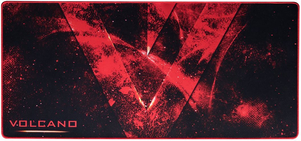 Mauspad Modecom Erebus (PMK-MC-VOLCANO-EREBUS), 900 x 420 x 3 mm, i kuq/zi