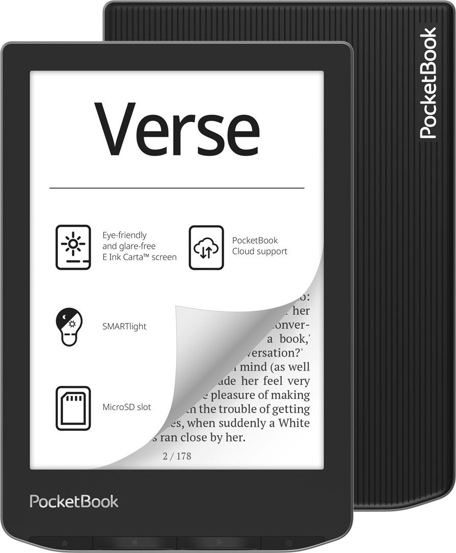 Lexues elektronik PocketBook Verse PB629-M-WW, 6", Wi-Fi, i bardhë