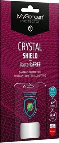Folie mbrojtëse Ms Crystal BacteriaFREE për Apple iPad 10.2 iPad 8 Gen, antibakteriale, tejdukshme