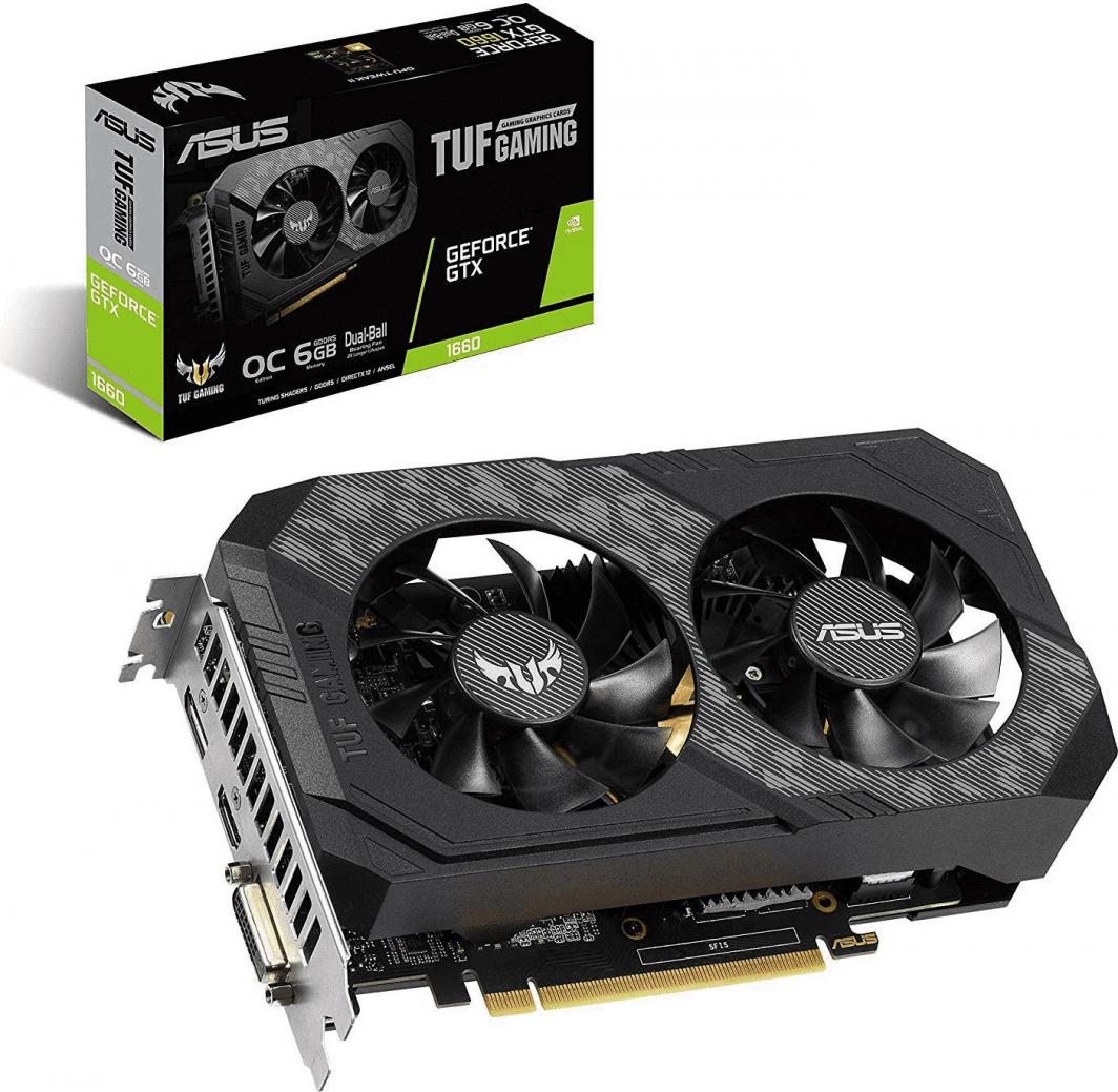 Графичка картичка Asus TUF GeForce GTX 1660 Gaming OC 6GB GDDR5
