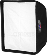 Softbox Aurora LBDR 45S, 45 x 45 cm, argjendtë i zi