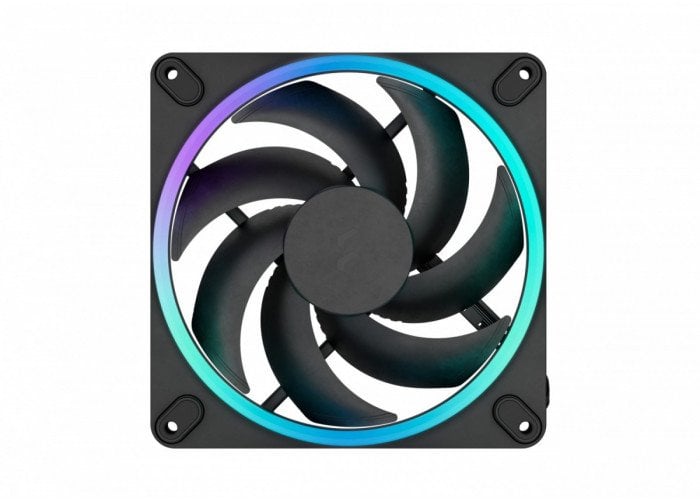 Ventilator kase Fractal Design Momentum 14 RGB, 14 cm, set 3 copë, i zi